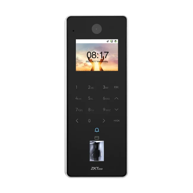 ZKTECO F35 - Control de Acceso o Asistencia con Huella Digital BioID+ (10,000), Tarjeta ID 125 kHz (10,000), Registro de 500,000 Eventos, Conexión Ethernet y WiFi / IP65 image 5