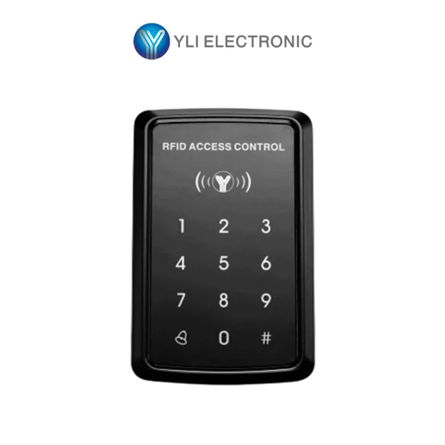 YLI YK968 Control de Acceso Touch Soporta 1000 Usuarios con Tarjetas ID 125 kHz o Password IP65 para Interior y Exterior Entrada Wiegand