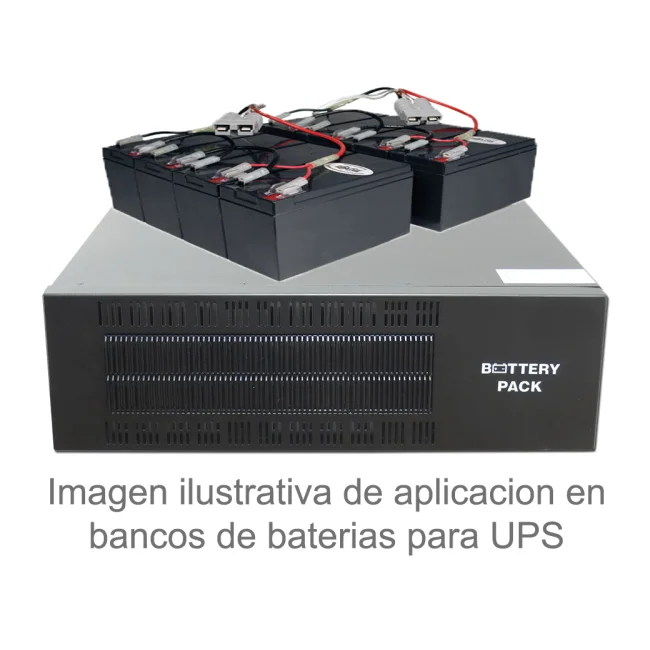 Saxxon CBAT7AH batería para sistema UPS Sealed Lead Acid (VRLA) 12 V 7 Ah image 3