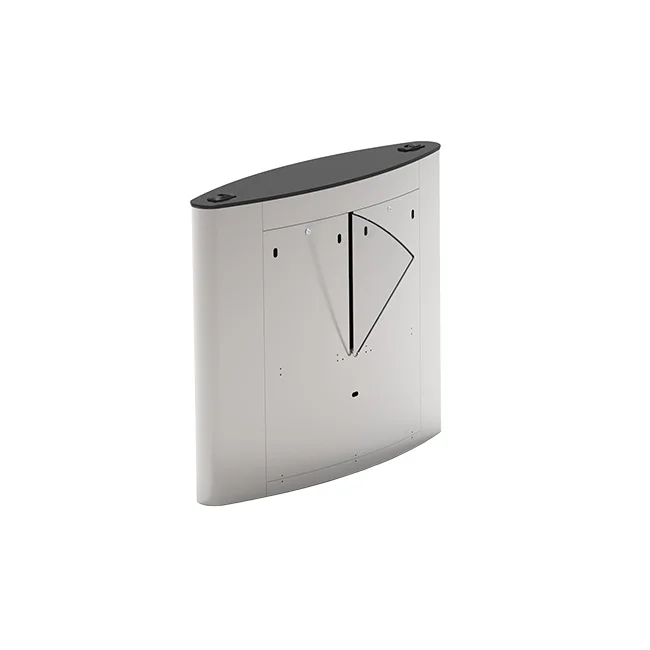 ZKTECO FBL5222 - Barrera Peatonal Central / Acero SUS304 y Cristal Templado / Aleta de Acrílico / Carril 60 cm / Exterior Protegido / 30 a 40 Personas X Min / 2 Millones de Ciclos / Incluye Panel INBIO260 PULL y  FR1200 ID image 2