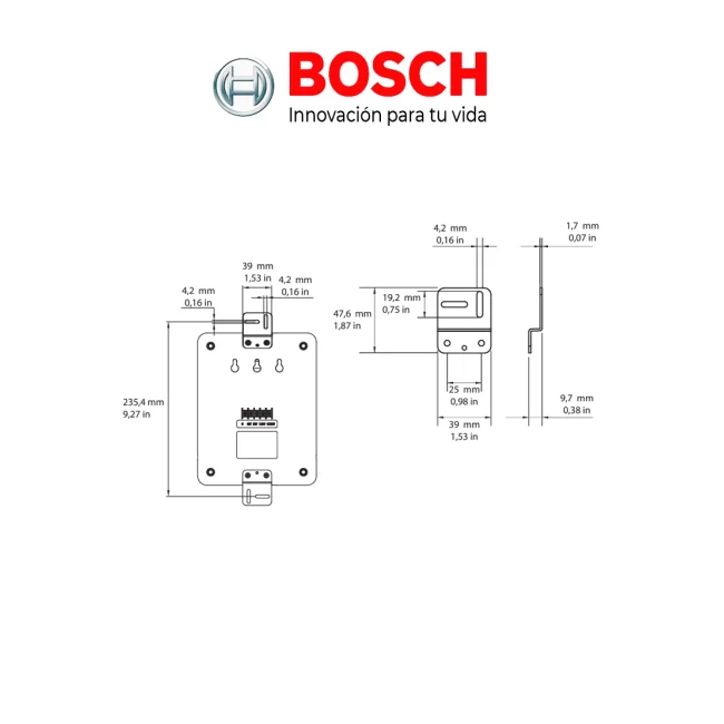 BOSCH M_LB10UC06FL- Altavoz / Caja acústica 6W / Plana / Blanca image 3