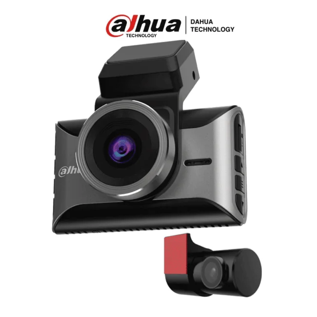 DAHUA S10 - Dashcam, Equipada con 2 cámaras: frontal (4K) y trasera (1080p), Pantalla de 3", Soporta ADAS, Equipada con Wi-Fi, GPS (local) y sensor G, Capacidad de MicroSD hasta 256 GB, Micrófono y altavoz integrados image 2