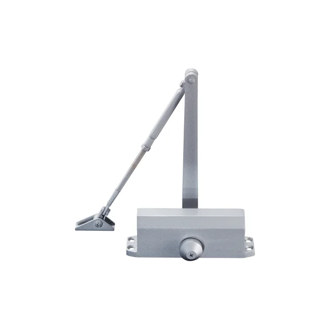 YLI YC812 - Brazo cierra puerta automático / Para puertas de 65 kg / Compatible con puertas de madera, vidrio, metal / Velocidad ajustable de cierre / Instalación izquierda o derecha image 2
