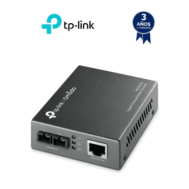 TP-Link Omada MC200CM convertidor de red 1000 Mbit/s 850 nm Multimodo Negro image 2