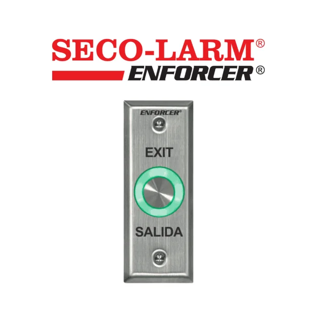 SECO-LARM SD-6176-SS1Q botón de salida Alámbrico