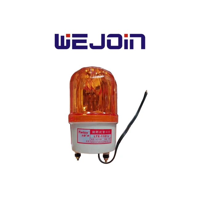 WEJOIN SECULIGHT - Luz estroboscópica giratoria / Alarma audible / Compatible con barreras vehiculares / Motor deslizante WJPKMP202