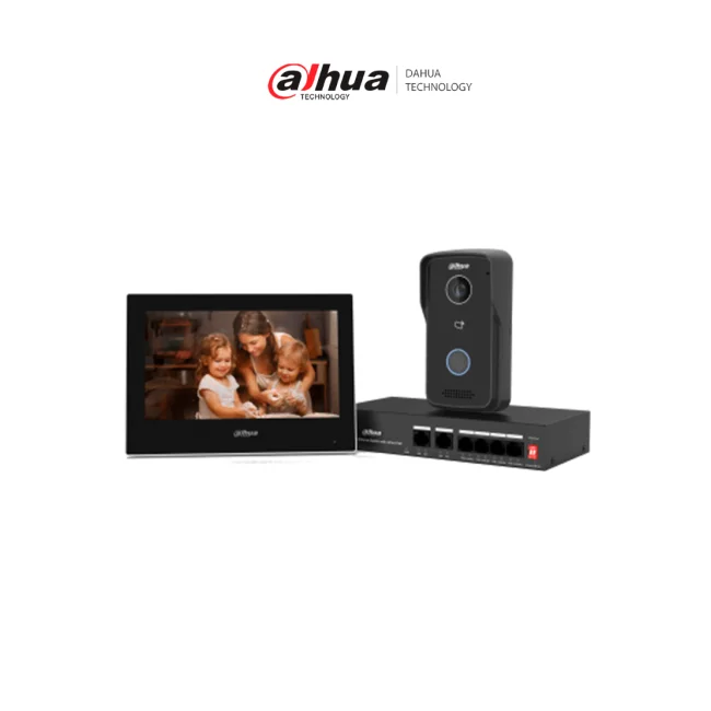 Dahua Technology DHI-KTP03 sistema de intercomunicación de video 1 MP 17.8 cm (7") Negro