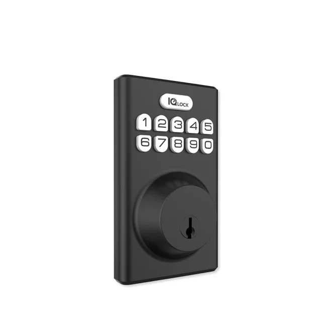 Qolsys IQDLK-PGK-MB cerradura inteligente Seguro de puerta inteligente image 4