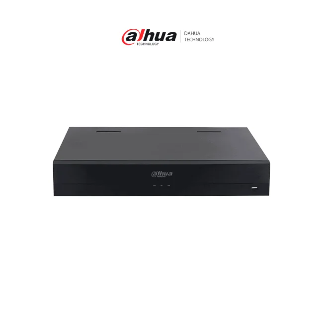 DAHUA DHI-NVR5432-EI2 - NVR de 32 canales IP 8K/ Acupick/ WizSense/ SmartH.265+. Rendimiento de 448 Mbps/ 4 bahías para discos duros/ IA avanzada/ Detección y reconocimiento facial/ ANPR/ SMD/ Detección de EPI/E/S de alarma y audio/8K HDMI output/