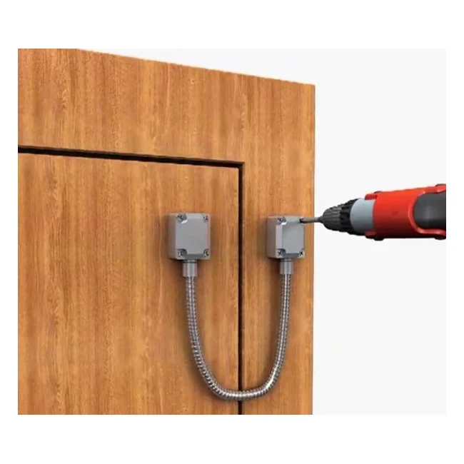 YLI DLK401 - Pasacable para Puertas / Protección de cableado en instalaciones de Cerraduras Magnéticas, Eléctricas y Control de Acceso en General image 4