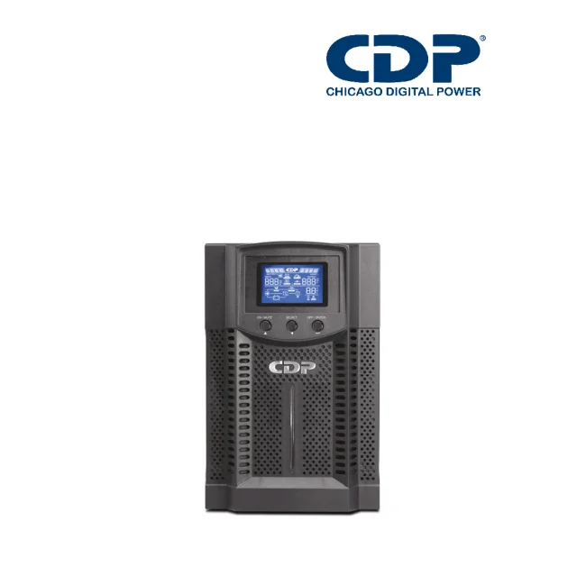 CDP UPO11-1 sistema de alimentación ininterrumpida (UPS) Doble conversión (en línea) 1 kVA 900 W 4 salidas AC image 3