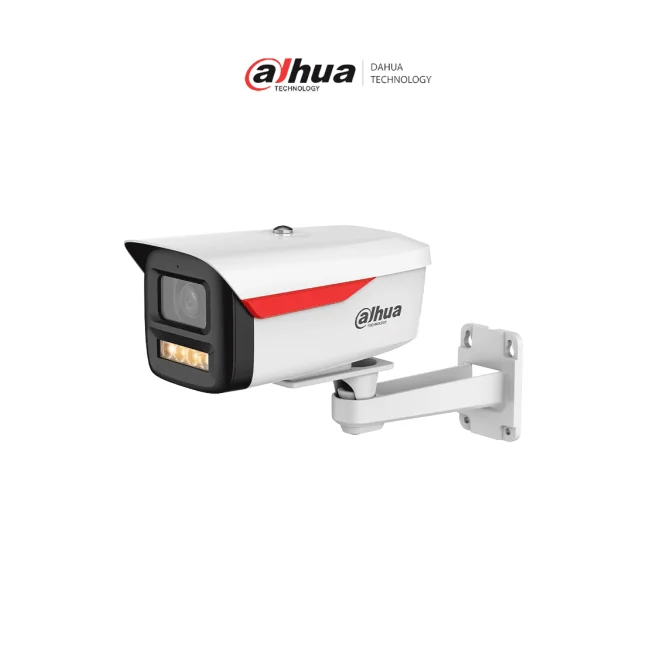 DAHUA DH-IPC-HFW2249MP-S-LED-0360B-B-PRO-Cámara IP Bullet de 2MP/WizColor/WizSense/equipada con IA/ SMD Plus/ Lente de 3.6 mm/ micrófono integrado/ Protección perimetral/ Ranura MicroSD,WDR real de 120 dB y PoE.Certificación IP67