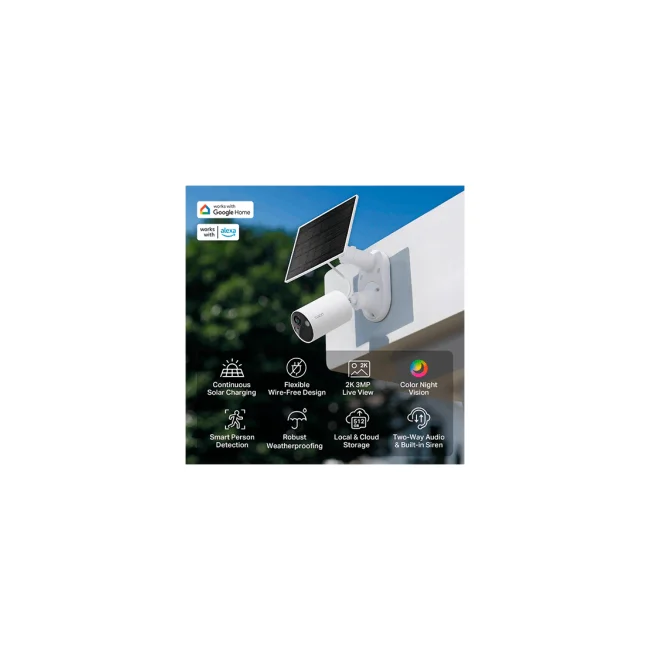TP-Link Tapo C410 KIT cámara de vigilancia Bala (forma) Cámara de seguridad IP Exterior 2304 x 1296 Pixeles Techo/pared image 6