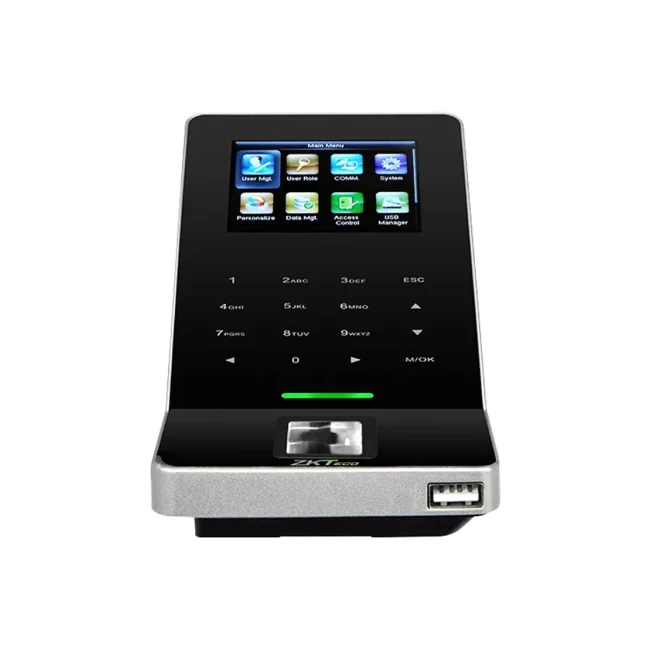 ZKTECO F22ID - Control de Asistencia y Acceso Básico con Huella Digital BioID+ (3000), Tarjeta ID 125 kHz (5000), Registro de 30,000 Eventos, Conexión Ethernet y WiFi image 3