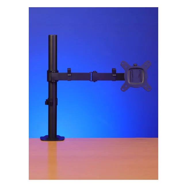 TCE LMG12NB - Soporte de Escritorio para 1 Monitor de 14 a 32 " , Carga Máxima 9Kg , VESA 75x75mm / 100x100mm / Ajuste Inclinación y Rotación image 2
