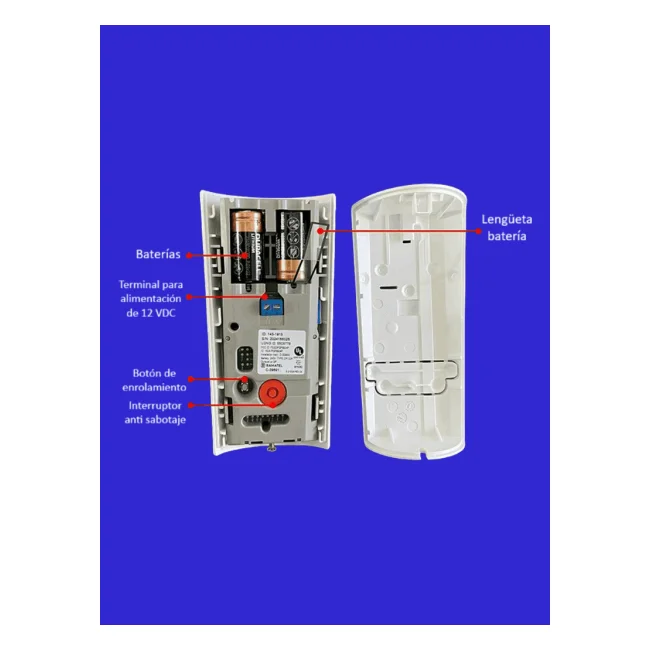 DSC PGP9934P - Detector de Movimiento con Cámara de fotogramas Inalámbrico Power G PLUS compatible con NEO, PRO, Qolsys e IoTega image 3