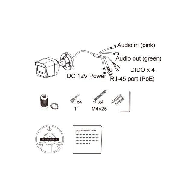 VIVOTEK IB9380-HV-V2 - Cámara IP bullet exterior 5 MP, H.265, Lente fijo 2.8mm, Smart IR 30m, WDR Pro, IA Smart Search, Microfono integrado, Ciberseguridad Trend Micro, Ranura MicroSD, IP66/IK10, NDAA, ONVIF image 2