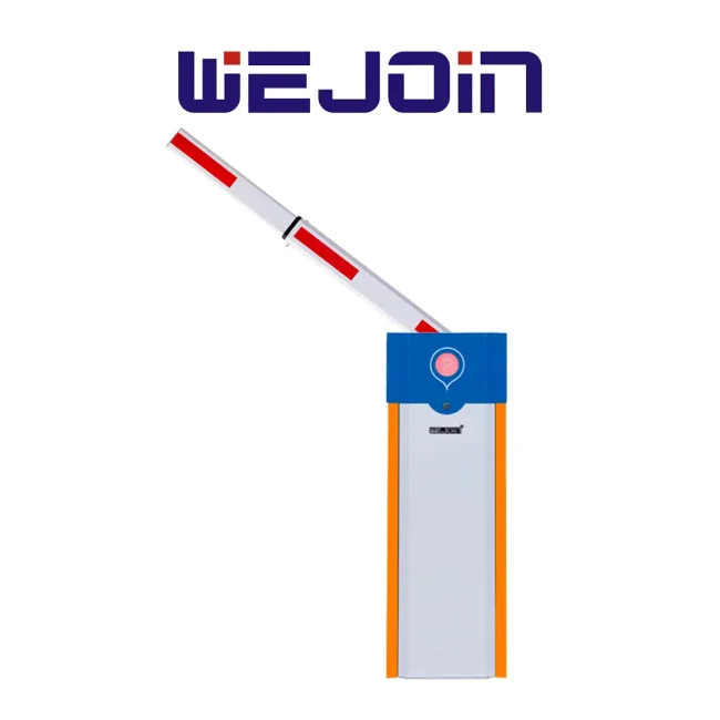 WEJOIN WJCB101VFIR56TC - Barrera Vehicular Derecha con Brazo Telescópico de 4m - 6m, Motor de 24VCC, Velocidad 5 Segundos, Dirección Ajustable, 6,000,000 Ciclos Uso Continuo