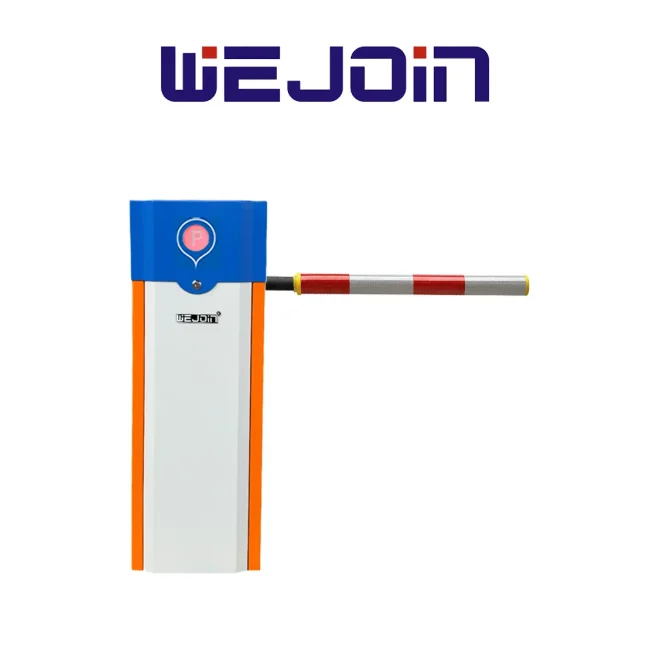 WEJOIN WJCB101VFHL14RCF - Barrera Vehicular Alto Flujo Izquierda 24VDC | Apertura 1s | Brazo 4m Fibra de Carbono | Sistema Abatible | Control de Acceso | Ideal Para Sistemas de Estacionamiento