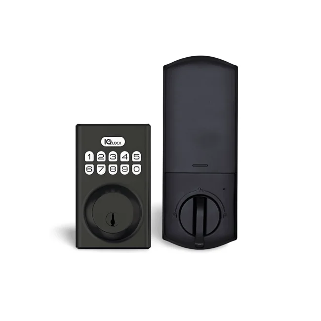 Qolsys IQDLK-PGK-MB cerradura inteligente Seguro de puerta inteligente image 6