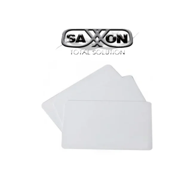 SAXXON SAXM02U - Tarjeta de Proximidad ID Frecuencia 125 Khz 0.88mm, Sin folio impreso para Control de Acceso