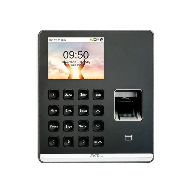 ZKTECO SenseFP M1 - Control de Asistencia con Huella Digital BioID+ (500), Tarjeta de Proximidad 125 kHz (500), Contraseña (500), 100,000 Eventos y Conexión Wi-Fi (Compatible con ZKBio Zlink) image 4