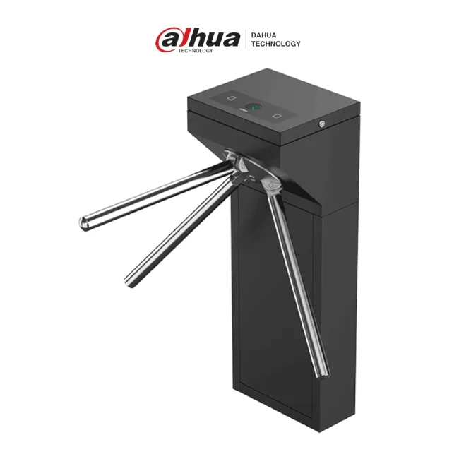 DAHUA DHI-ASGG100BL - Torniquete Bidireccional/ MCBF de 1 Millon/ Color Negro/ Contacto Seco/ Voltaje 110-240 VAC/ Compatible con Cualquier control de Acceso/ Uso Interior/