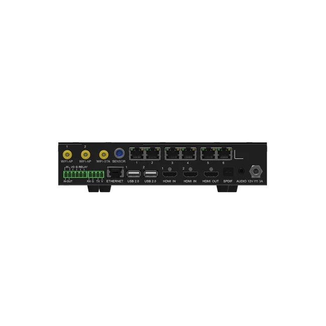 DAHUA TU20 Pro: procesador LED todo en uno con 6 puertos de red y hasta 3.9M píxeles. Integra Android y tarjeta de envío, reproduce sin PC, permite pantalla inalámbrica y gestión en la nube 24/7. Ideal para salas, hoteles, retail y señalización digital. image 2