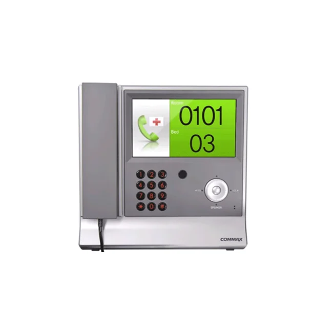COMMAX JNS70MN - Unidad de intercomunicación por voz para sistema de llamado de enfermería / Identificación de habitación y número de cama / Interconexión con JNSPSM a 4 hilos image 3
