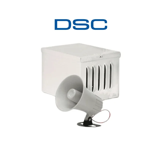 DSC S20WGPAQ - Paquete Sirena Exterior 20W con Gabinete