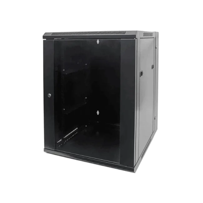 Intellinet 711845 armario rack 9U Bastidor de pared Negro