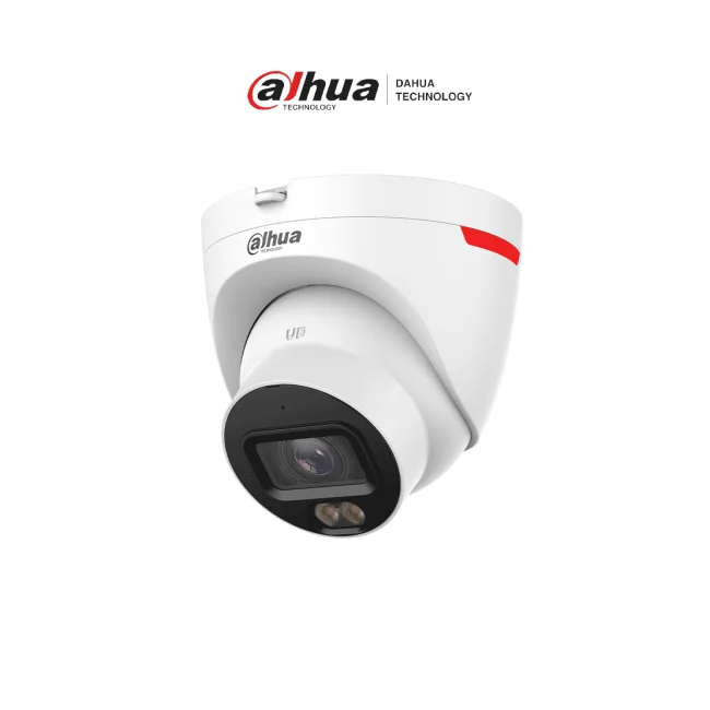 DAHUA DH-IPC-HDW2449T-S-PRO - Cámara IP Domo de 4 MP/ WizColor/ WizSense/ IA/ SMD Plus/ Detección de humanos y vehículos/ micrófono integrado/ Protección Perimetral/ Lente de 2.8 mm/ WDR 120 dB/ H265/ ranura MicroSD/PoE/ IP67/ image 2