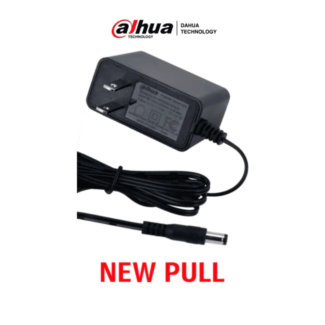 DAHUA FUENTEKIT -  Fuente de Poder de  12 Vcc 1.5 Amper NewPull / FCC, EN6236B/ Entrada de 100-240 VAC/ Protección de Sobre Corriente y Voltaje/ Cable de 1.5 Mts/ Especial para Camaras de CCTV