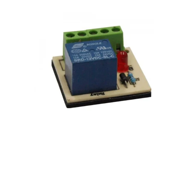 YLI PCB502 - Modulo de relevador externo / Para control de acceso / Conexiones NO /  NC /  COM a 12 VDC/