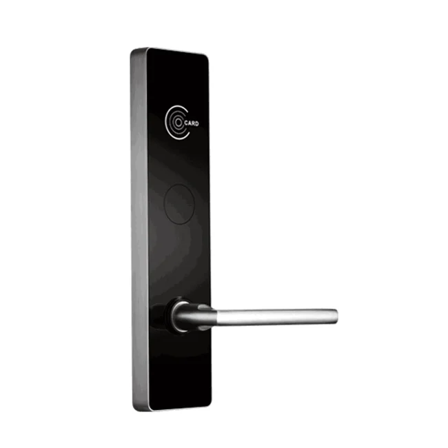 ZKTECO LH6800L- Cerradura Izquierda para Hotel con Tecnología MIFARE 13.56 MHz, Compatible con Puertas de 35 a 45 mm de Grosor, Fabricada en Aleación de Zinc, Capacidad de Registro de 224 Eventos image 2