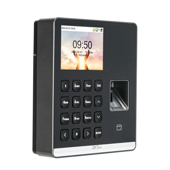 ZKTECO SenseFP M1 - Control de Asistencia con Huella Digital BioID+ (500), Tarjeta de Proximidad 125 kHz (500), Contraseña (500), 100,000 Eventos y Conexión Wi-Fi (Compatible con ZKBio Zlink) image 5