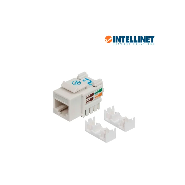 Intellinet JACK RJ45 CAT6 KEYSTONE DE IMPACTO BLANCO image 3