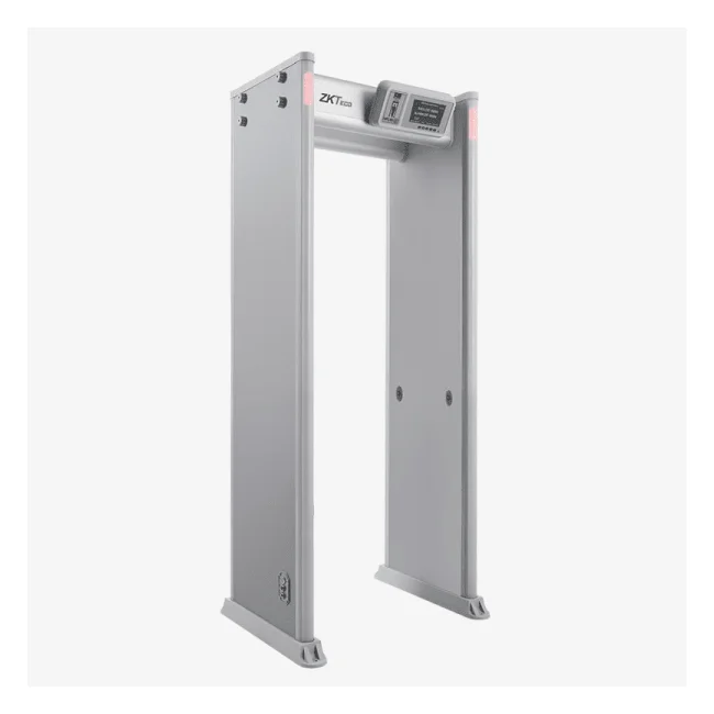 ZKTECO D4330 - Arco Detector de Metales con 33 zonas de detección, 300 niveles de sensibilidad, pantalla HD 7", indicadores LED en ambas vistas, control remoto y batería de respaldo incluida. image 5