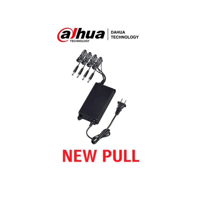 DAHUA FUENTE FUENTEKIT2NEWPULL - Fuente de Poder de poder de 2 Ampers con Distribuidor de 4 Canales/ 4 Cables con conector de Energía