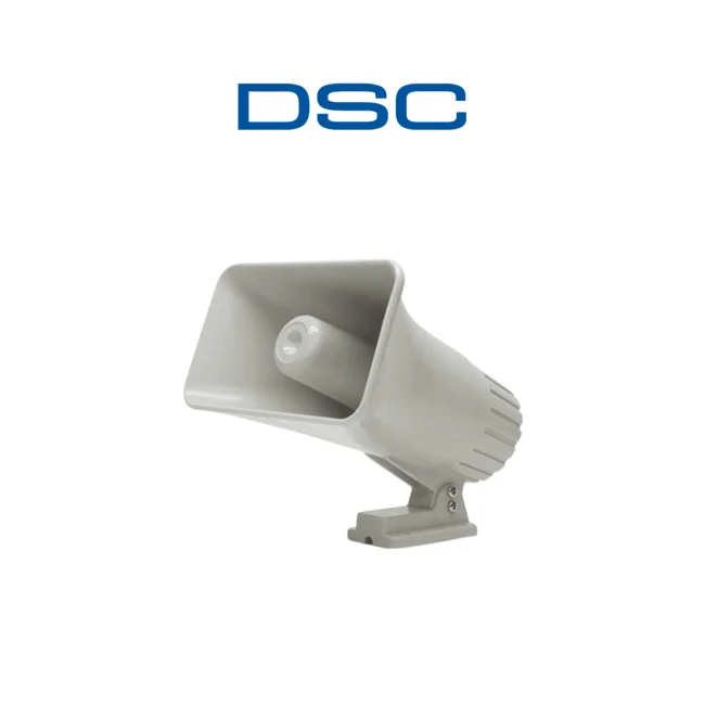 DSC SD30W - Sirena Cableada para Exterior (requiere gabinete modelo GMX-001 para montaje a exterior) 12 VCD 30W 2 tonos 120 dB