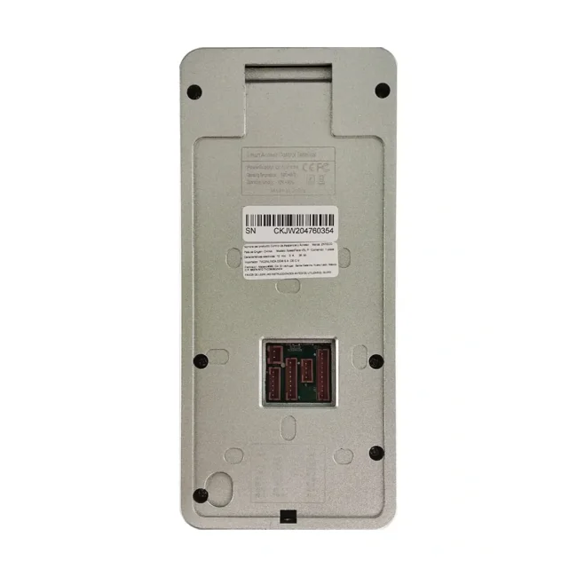 ZKTECO SpeedFaceV5LWIFI - Control de Acceso y Asistencia Visible Light con Autenticación Facial (6000 Rostros), Huella Digital BioID+ (6000), Tarjeta ID 125 KHz, Soporta 200,000 Eventos y Conectividad TCP/IP o WiFi image 2