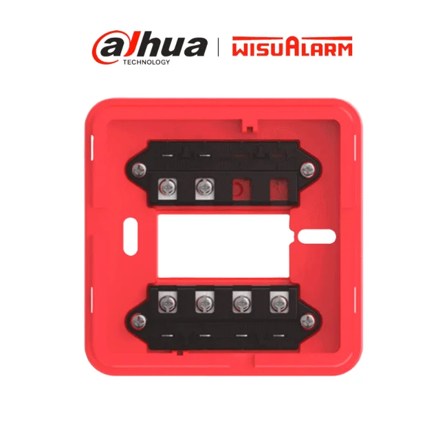 DAHUA WISUALARM DHI-HY-ANDZ - Base para Estación Manual con Conector en la Estructura para Fácil Instalación
