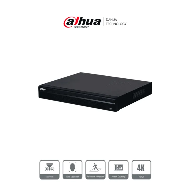Dahua Technology DHI-NVR4232-16P-4KS3 grabadora de vídeo en red (NVR) 1U Negro image 2
