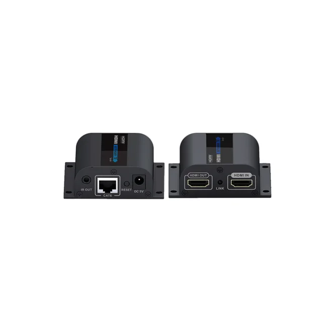 Saxxon LKV372PRO extensor de audio/video Transmisor de red Negro