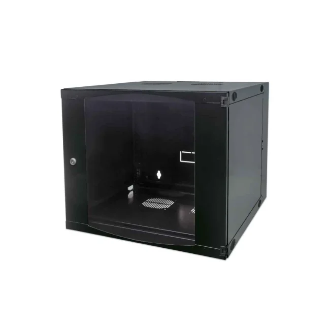 Intellinet 713863 armario rack 12U Bastidor de pared Negro image 3