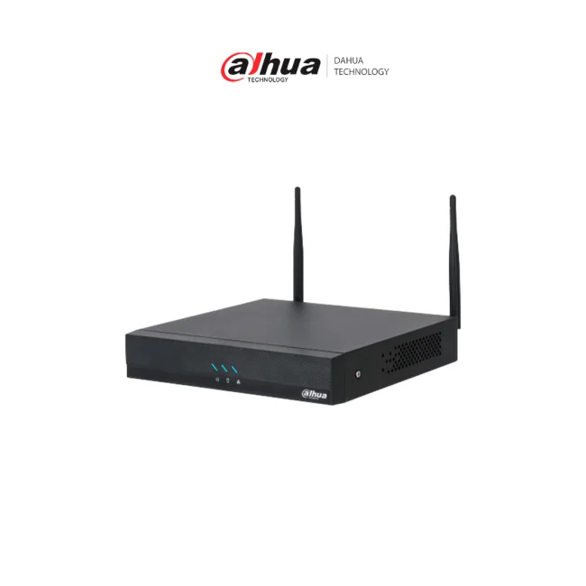 DAHUA DHI-NVR2108HC-W- NVR WiFi de 16MP/ 8 Canales IP/ SMD+/Protección Perimetral/ IA por cámara/ H.265/ Salidas HDMI &VGA/ 1 Bahía de Disco Duro/ 1 E&S de Audio/ Onvif/
