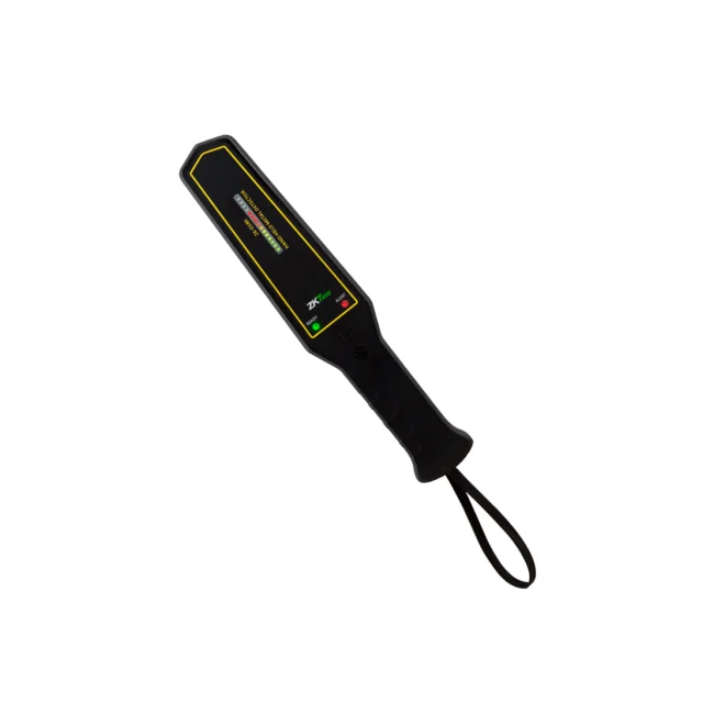 ZKTECO D180 - Detector de metales portátil con alta sensibilidad, indicador visual, alarmas sonora y vibración. Su batería recargable de 9VDC proporciona hasta 40 horas de uso continuo, ideal para aplicaciones de seguridad eficientes y prolongadas. image 3
