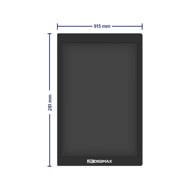ZKDIGIMAX DG03A3W15 – Pantalla LCD de 15.6" para Mostrador o Escritorio, Full HD, Android 11, Brillo de 500 nits, Vida útil +50,000 h, Ideal para Publicidad Digital image 2