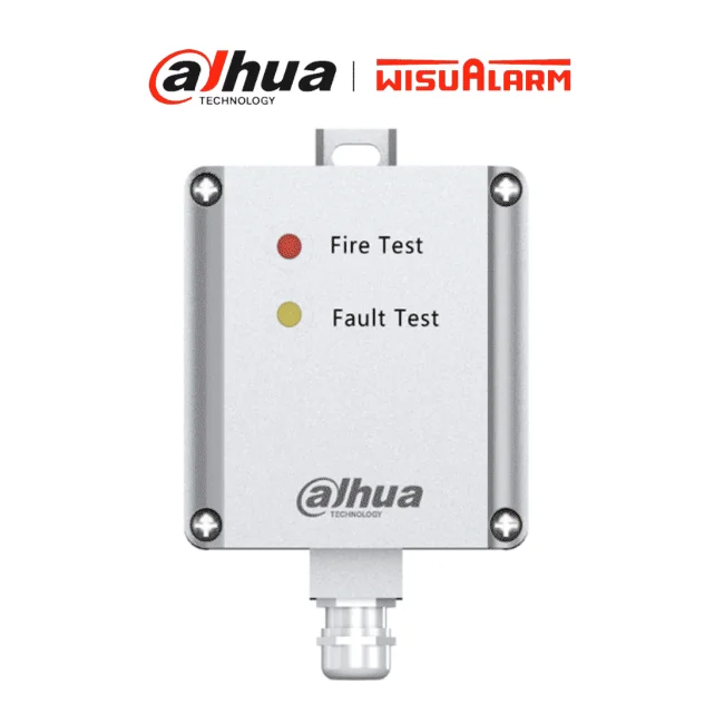 DAHUA WISUALARM DHI-HY-LD413A-P - Unidad terminal parasistemas de detección de calor mediante cable lineal, Trabaja en conjunto con el adaptador DHI-HY-LD413A-I, Compatible con DHI-HY-TSC-40DA-68-200