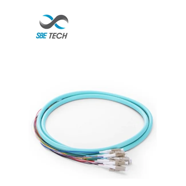 SBE TECH SBE PIGLC2M50M4 - Pigtail LC multimodo 50/125 µm, 2 metros, UPC, en paquete de 12